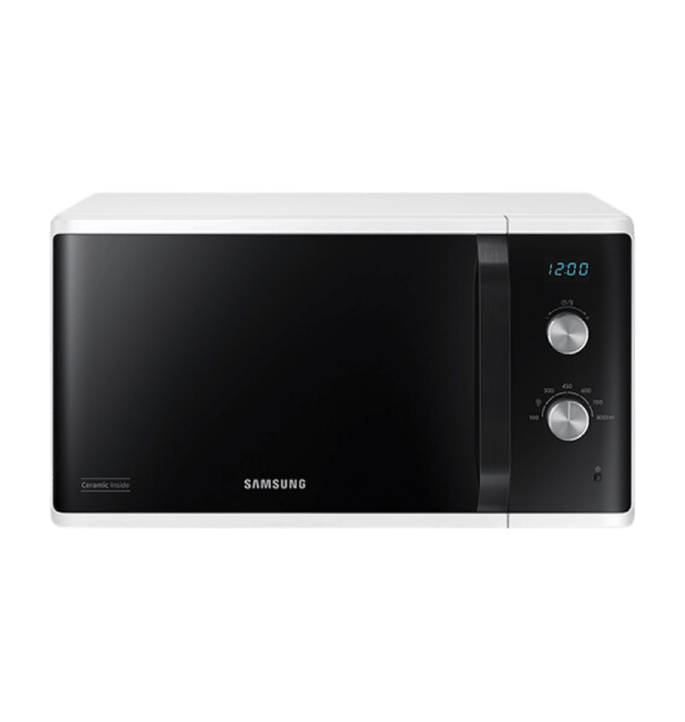 ميكروويف سامسونج 23 لتر بالضمان MS23K3614AW/GY