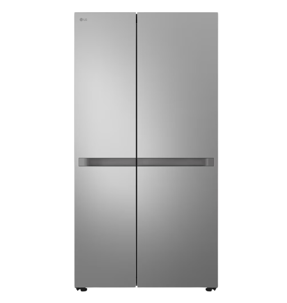 ثلاجه ال جي 664 لتر سايد باي سايد انفرتر سلفر بلاتنيوم GC-B257KLJW