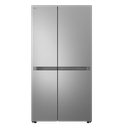 ثلاجه ال جي 664 لتر سايد باي سايد انفرتر سلفر بلاتنيوم GC-B257KLJW
