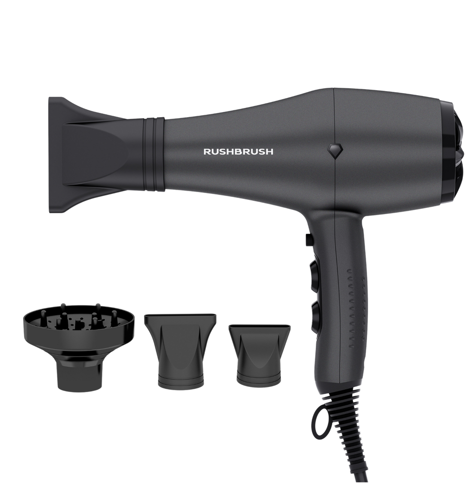 استشوار راش براش 3000 وات اسود D3 K-Blak