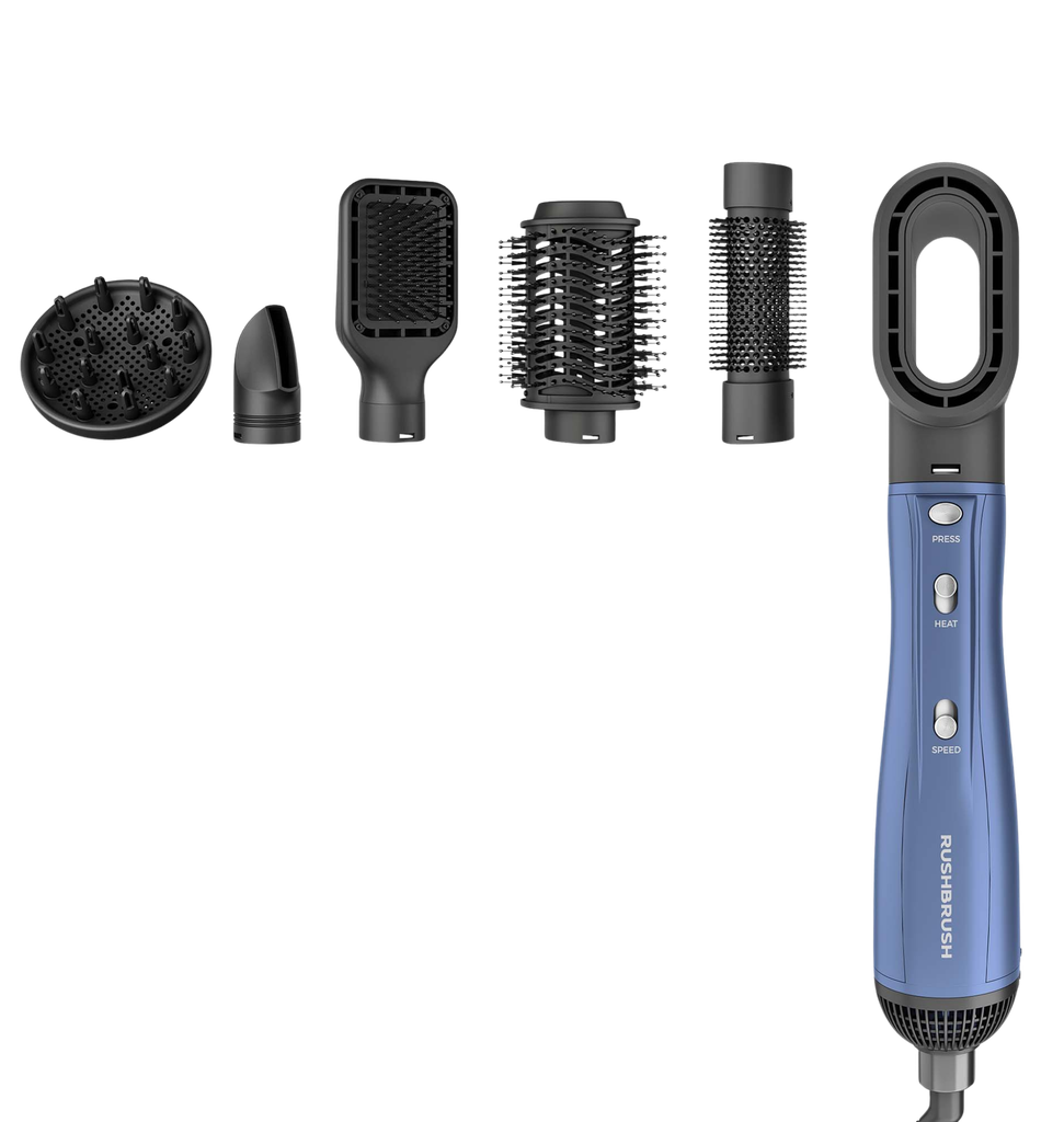 فرشاه شعر دواره 6×1 راش براش كحلي PLUS6 Airstyler-Navy