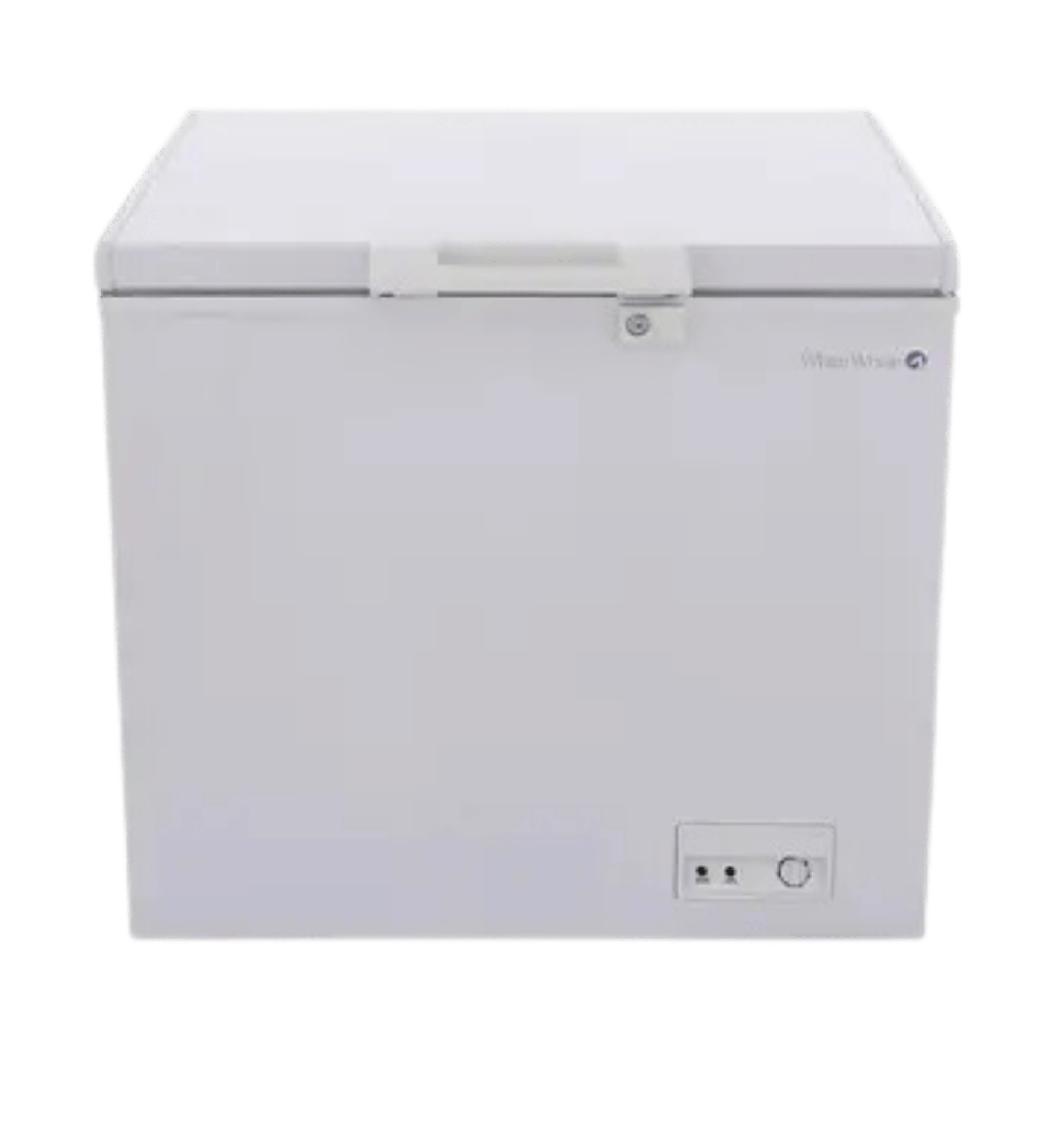 فريزر وايت ويل افقي 200 لتر ابيض  باب جرار WCF-2280C