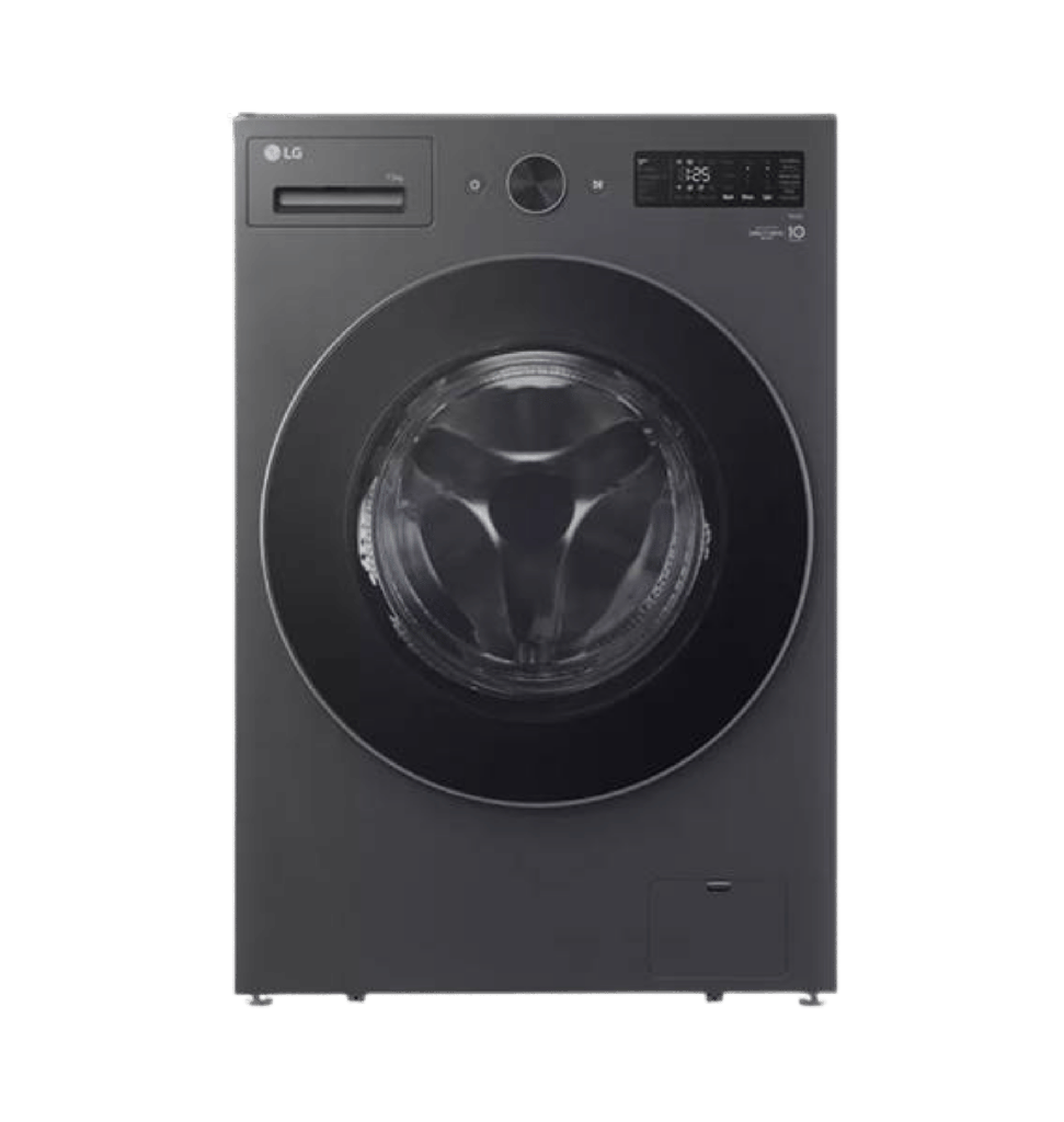 غساله ال جي 15ك انفرتر ديجيتال اسود ستانلس F0Z6DYP24