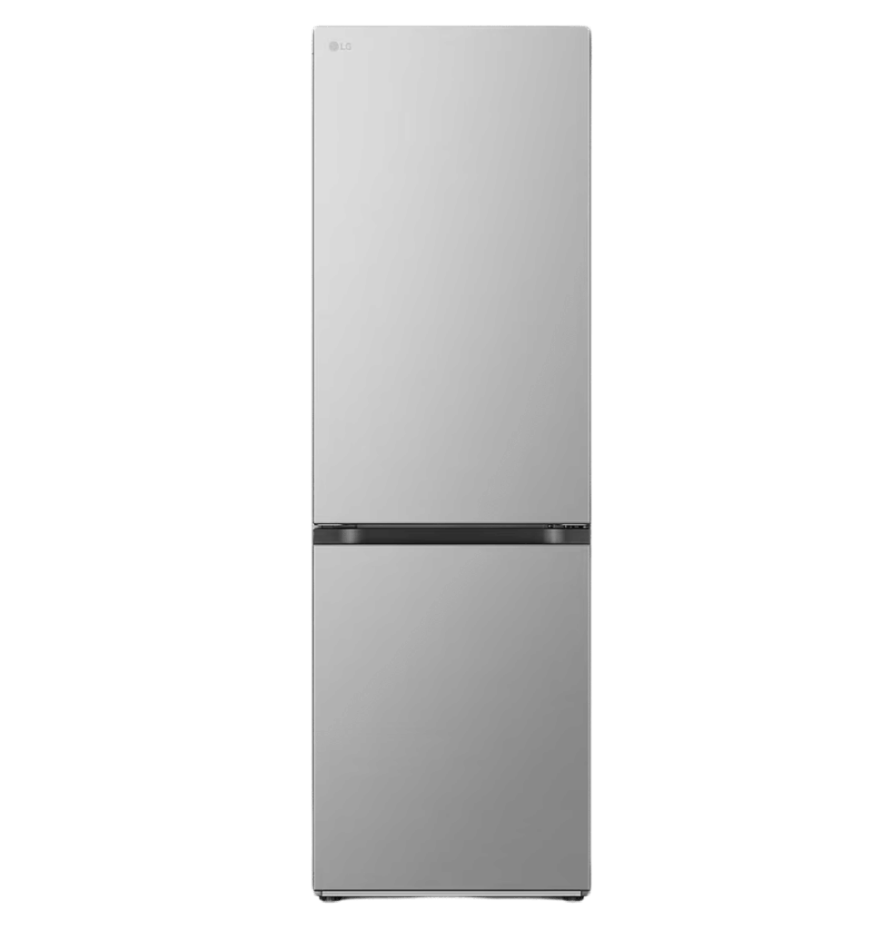 ثلاجه ال جي 341 لتر كومبي سلفر انفرتر بولندي GW-B489FMGW
