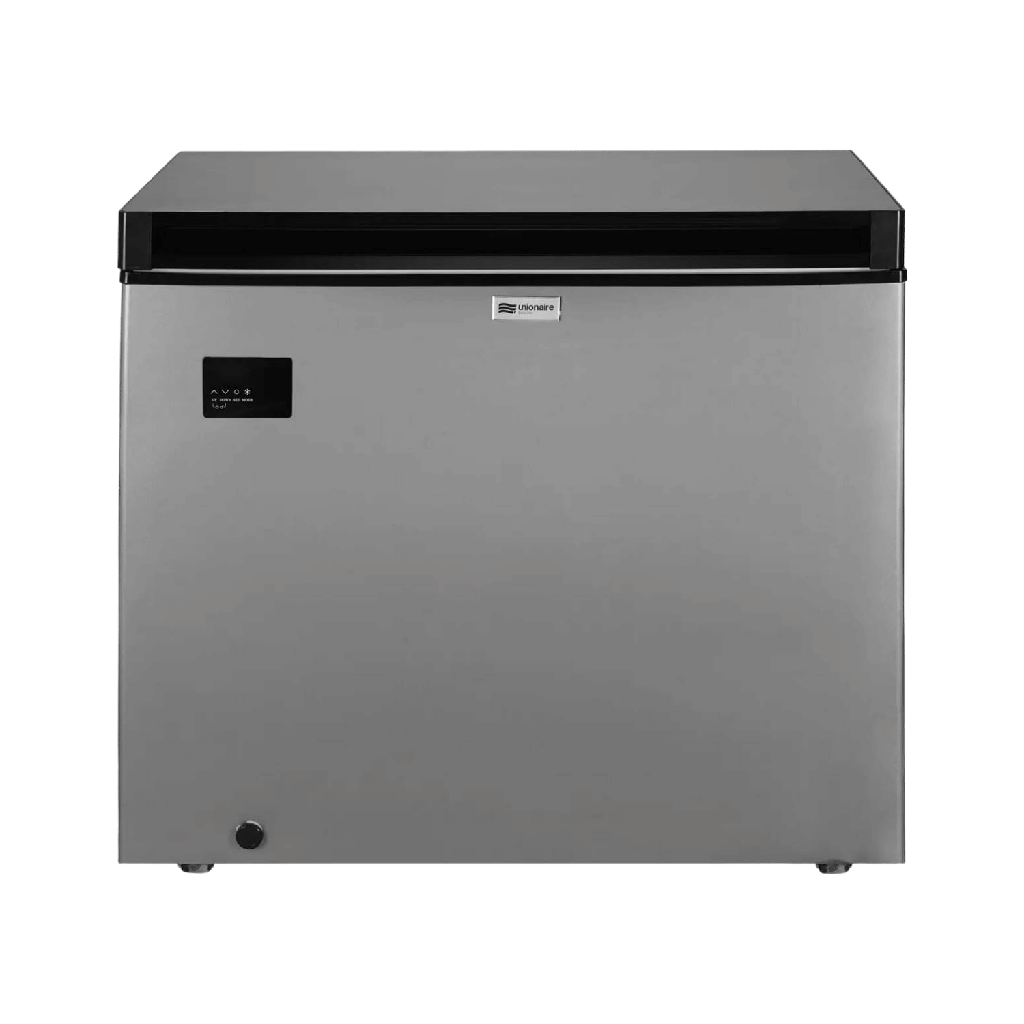 فريزر يونيون اير افقي 185 لتر ديجيتال سلفر بدون مفتاح UC-250VVA-02DH