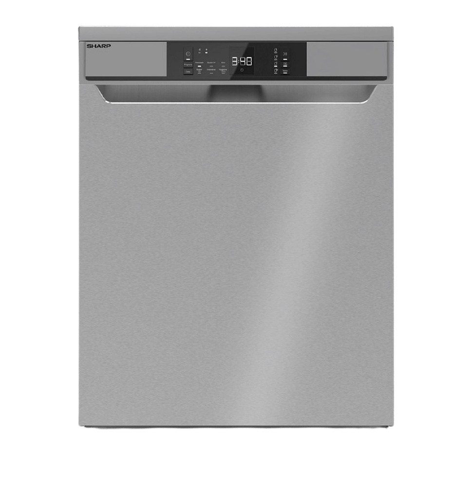 غساله اطباق شارب 13 فرد 8 برنامج تركي ديجيتال سلفر QW-V813-SS2