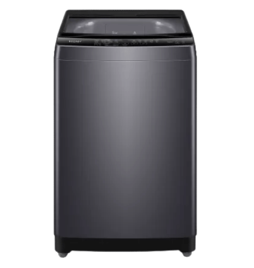 غساله هاير تحميل علوي 11ك سلفر غامق باب زجاج هيدروليك HWM110-316S8