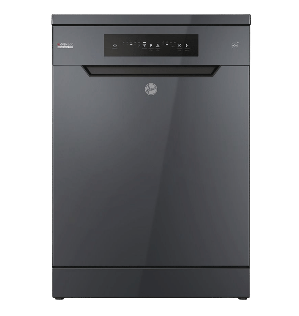 غساله اطباق هوفر 13 فرد 60 سم انفرتر ديجيتال 5 برنامج فحمي HF3E9L0A-EG