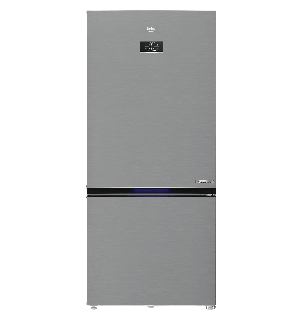 ثلاجه بيكو 570 لتر كومبي ستانلس ديجيتال انفرتر RCNE690E20DZXP