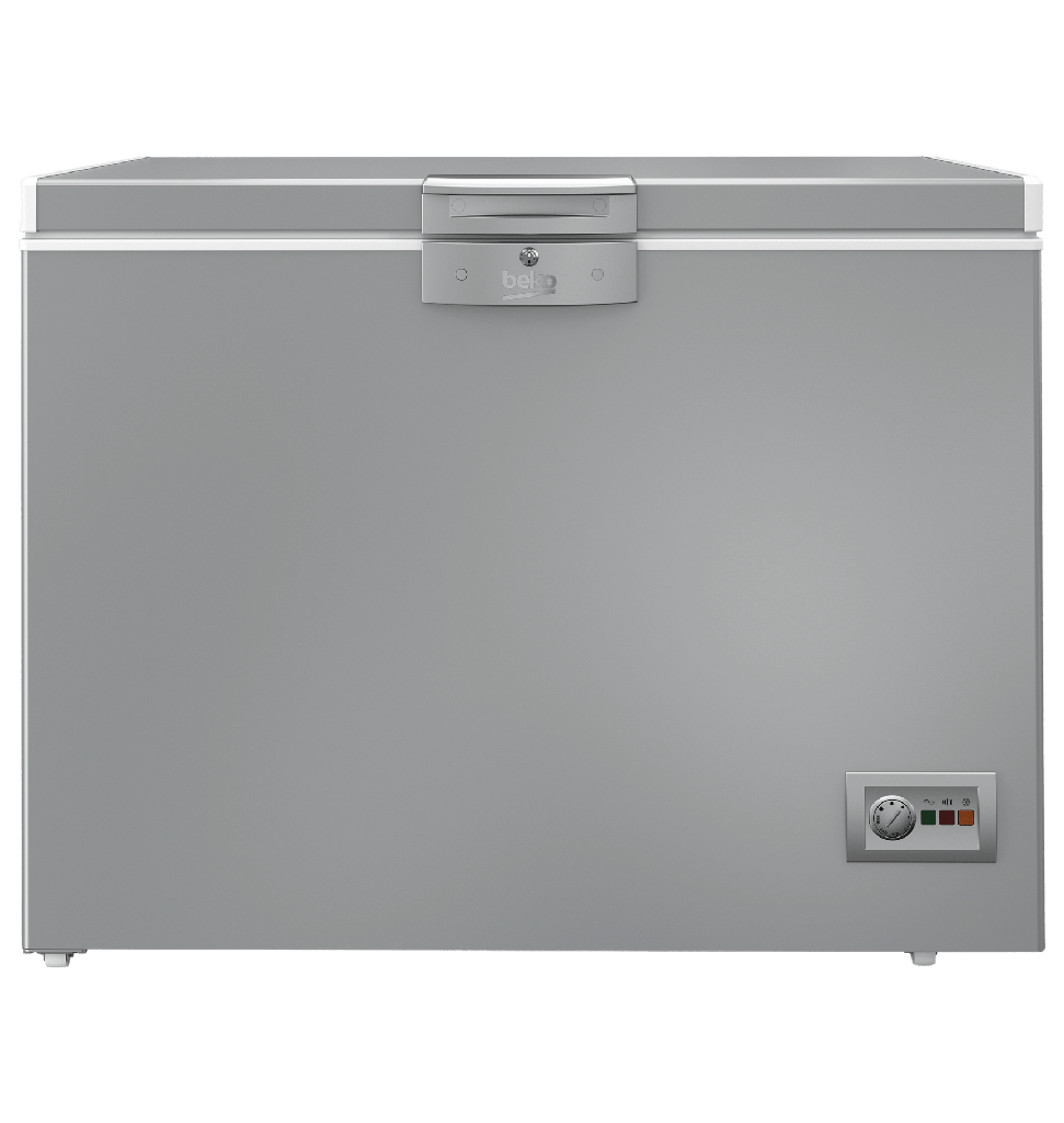 فريزر بيكو افقي 300 لتر فضي HSA32500SEGH