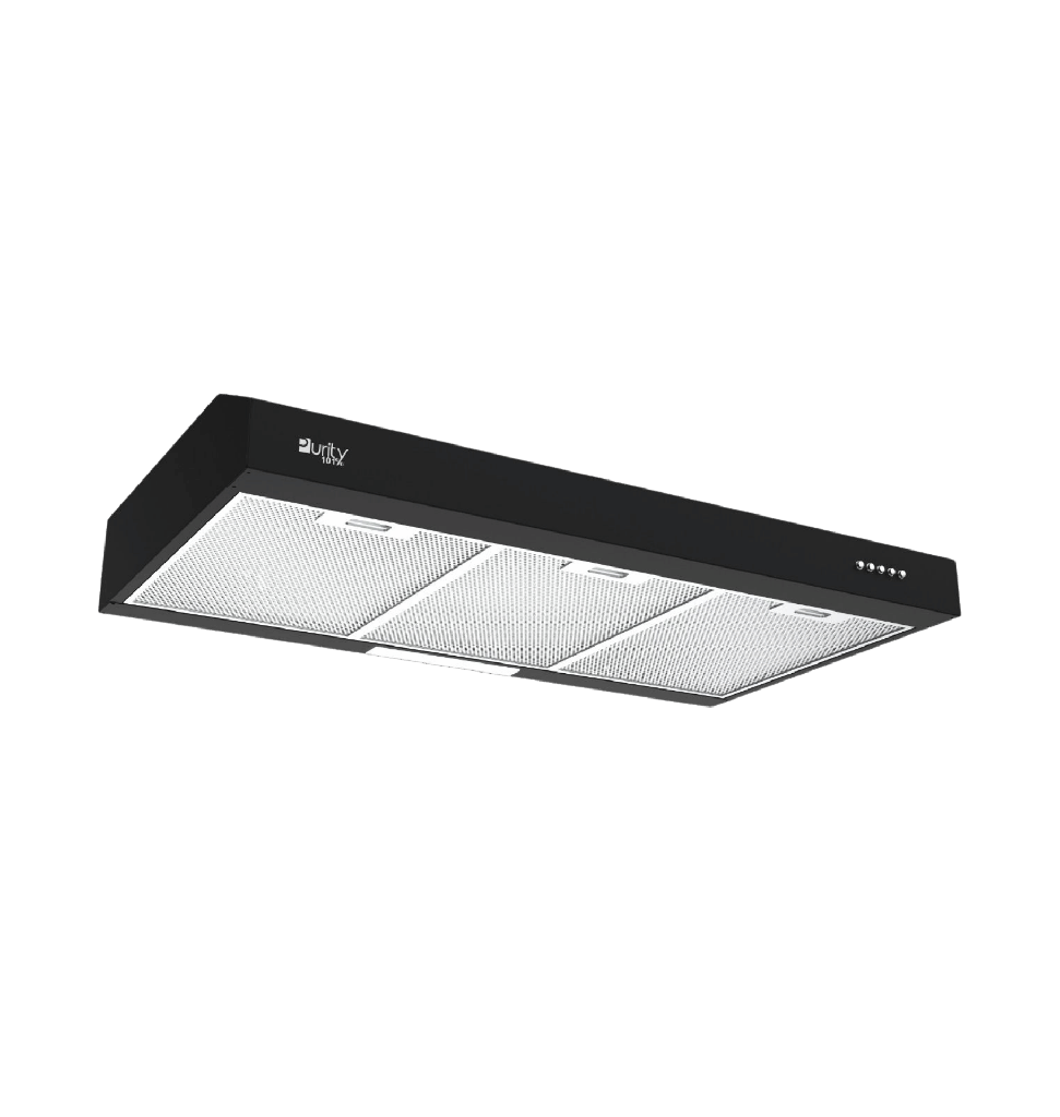 شفاط بيورتي 90 سم مسطح تركي اسود PTSLIM 90 BL