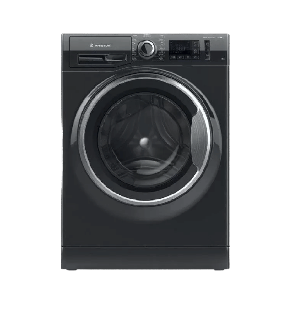 غساله اريستون 8ك 1200 لفه انفرتر بالبخار بولندي اسود NM11823BSEG