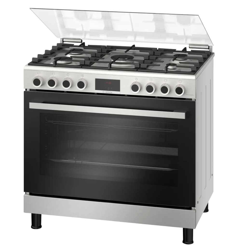 بوتجاز بوش 90 ستانلس ديجيتال حملات زهر امان كامل بالمروحه HGP3I8W50S