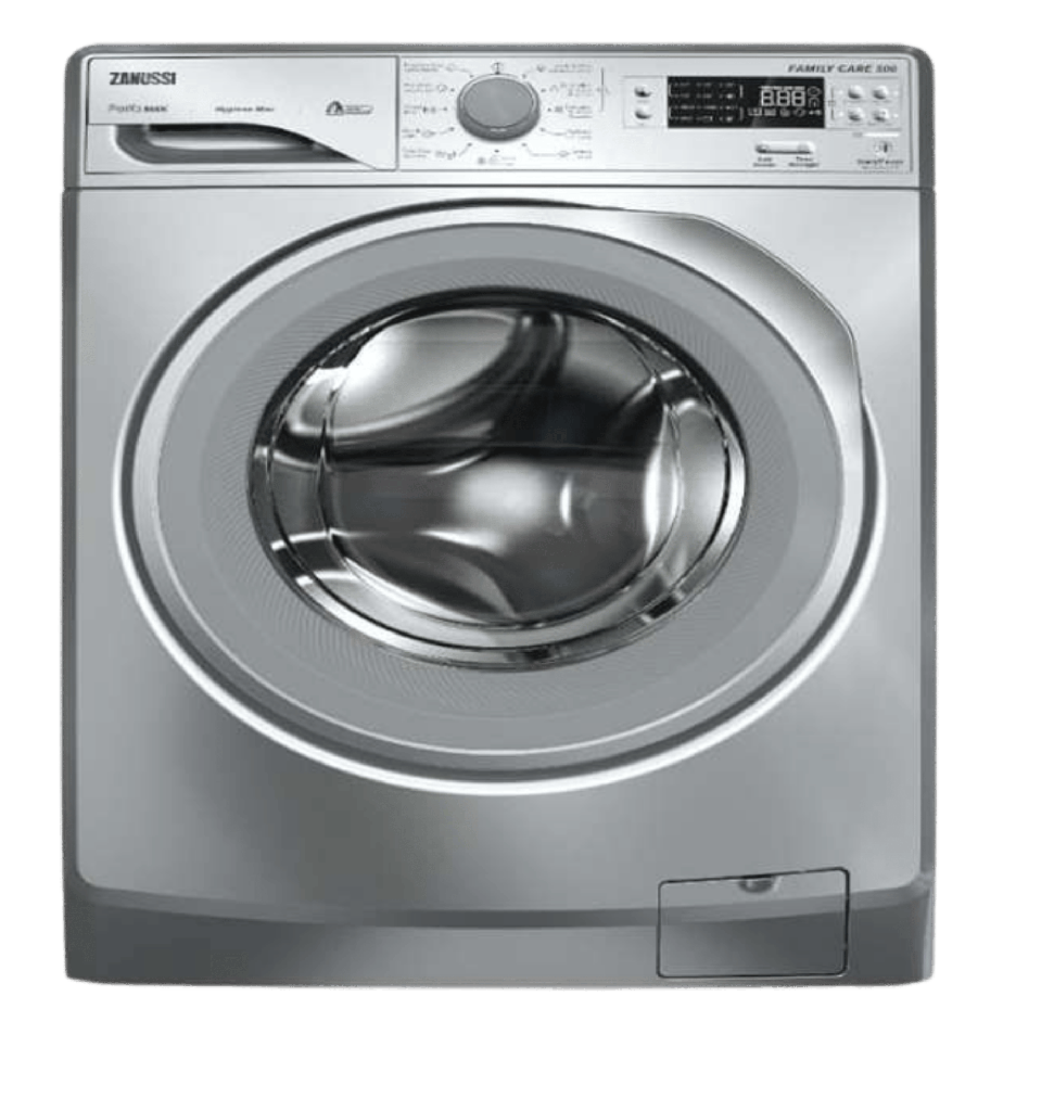 غساله زانوسي 8ك 1200 لفه TC4 فضي باب رمادى باطار فضى ZWF8240SV5