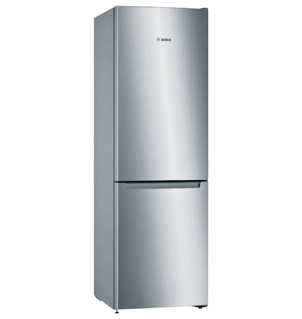 ثلاجه بوش كومبي 329 لتر سلفر KGN36NL30U