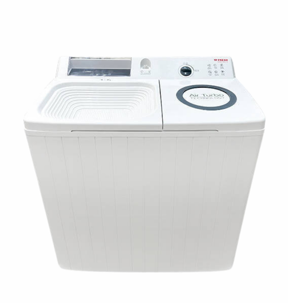 غساله فريش هاف 14ك حوضين باب دعك اليجانت طلمبه ديجيتال