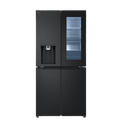 ثلاجه ال جي 508 لتر ستانلس اسود جديده بخزان مياه داخلي GC-X22FFQAB