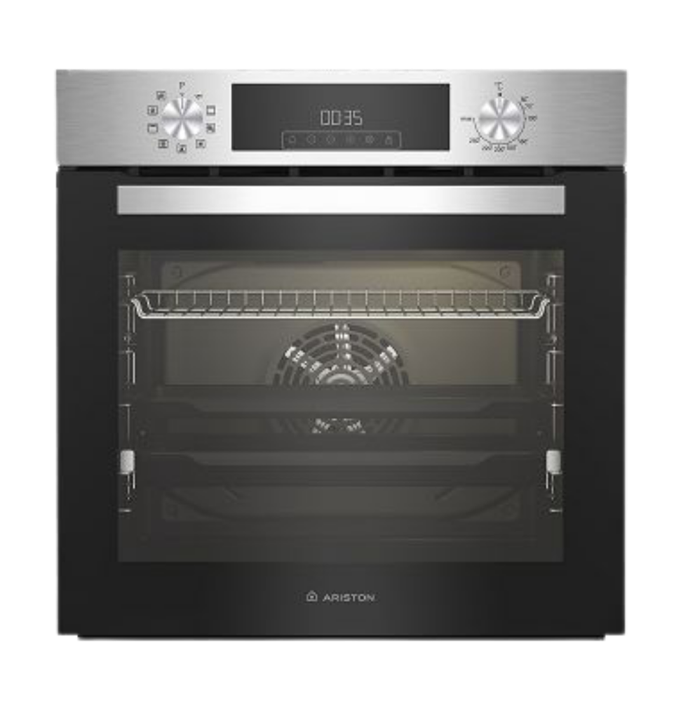 فرن بلت ان اريستون 60سم كهرباء كتاليتك بمروحه AROE6R253HXNA