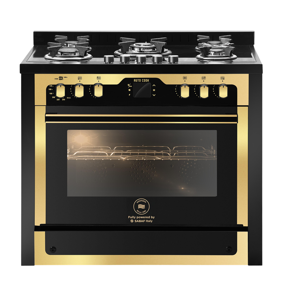 بوتجاز اي شيف جولدن ايديشن 90 اوتو كوك مفاتيح علي السطح C69GB -1GC-383-ICPS2F-PC-2W-AL