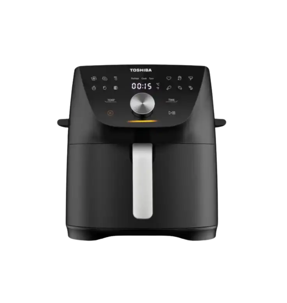 قلايه هوائيه توشيبا ميديا 7.4لتر ديجيتال اسود AF-74CP1VREG(H)