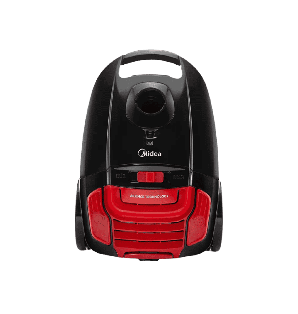 مكنسه ميديا 3 لتر 1800 وات اسود*احمر 16A