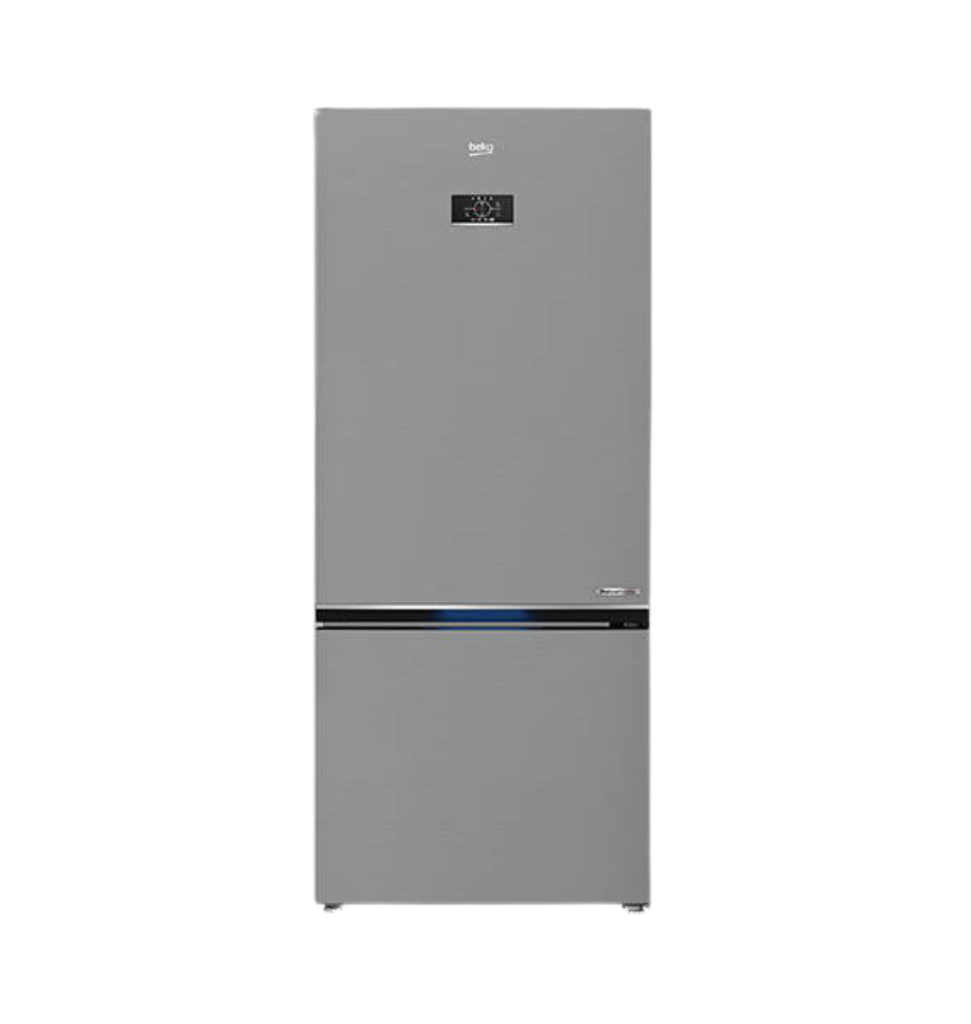 ثلاجه بيكو 509 لتر كومبي ستانلس انفرتر RCNE590E35ZXP2