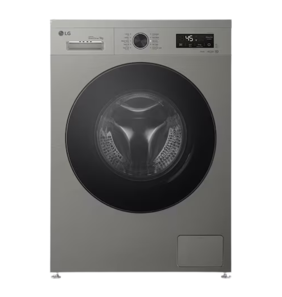 غساله ال جي 9ك 1400 لفه واي فاي سلفر F4Y2VYGYP