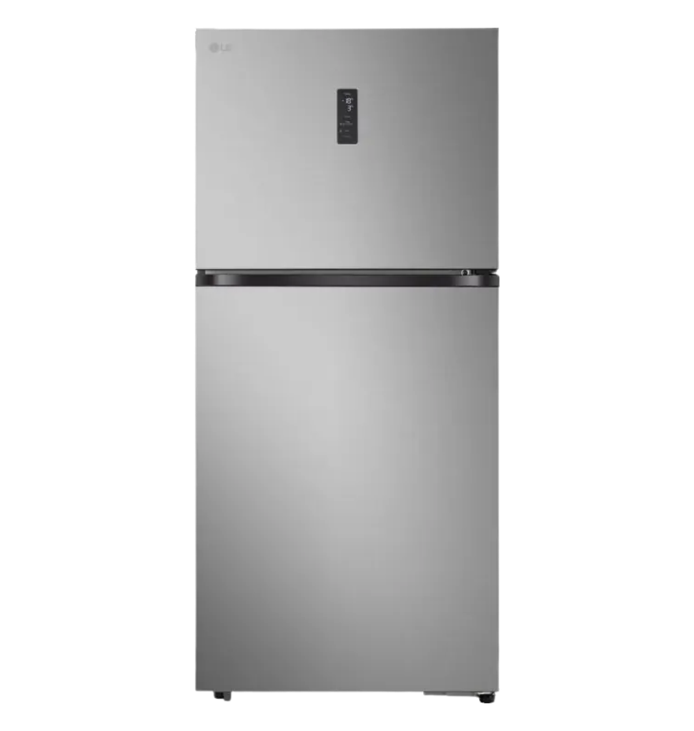 ثلاجه ال جي 612 لتر ديجيتال سلفر بلاتينيوم كورى GRTB622PFBQ