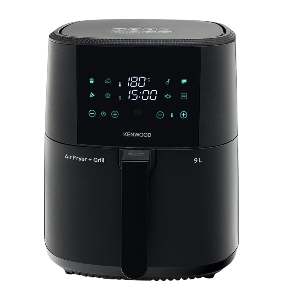 قلايه كينوود ديجيتال 1500 وات 9 لتر اسود HFP92