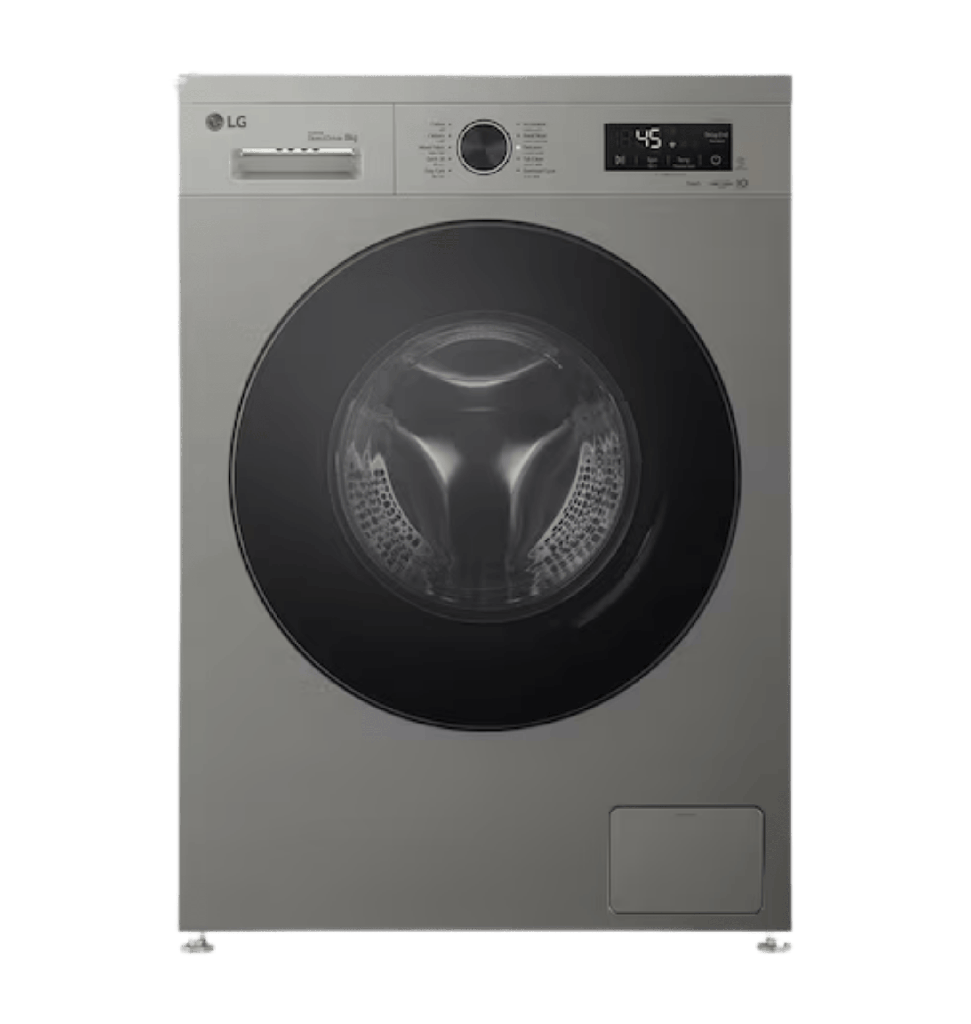 غساله ال جي 8ك واي فاي بلاتنيوم سلفر F4Y2TYGYP