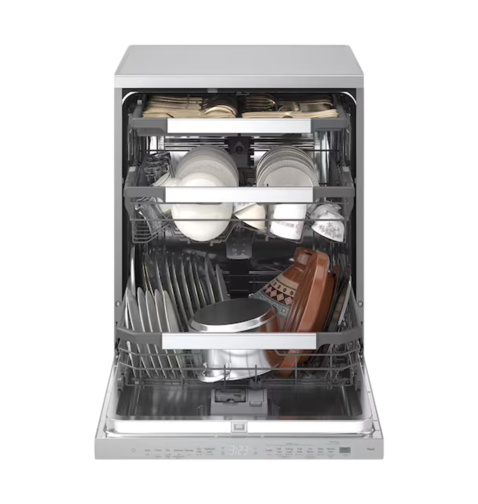 غساله اطباق ال جي 14 فرد بمجفف سلفر DFC287HVS