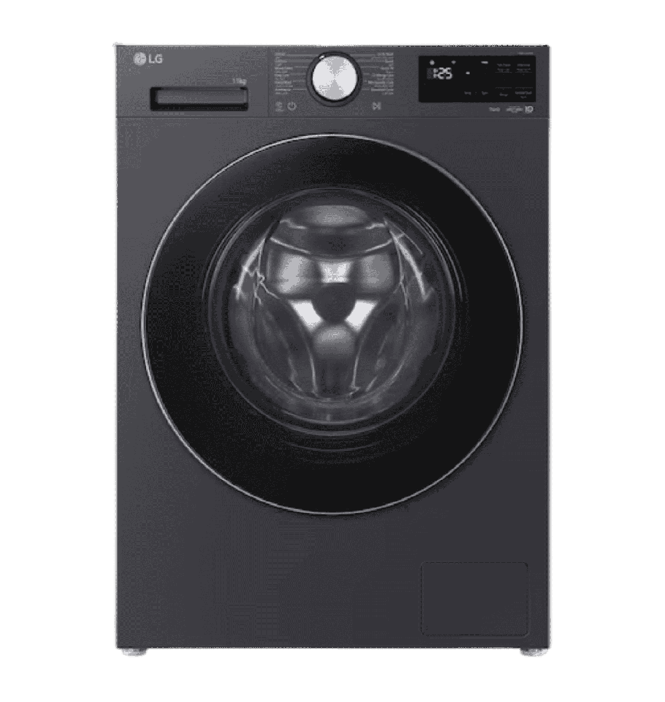 غساله ال جي 11ك فيفاتشي 1400 لفه رمادي غامق F4X5EYG24 WIFI