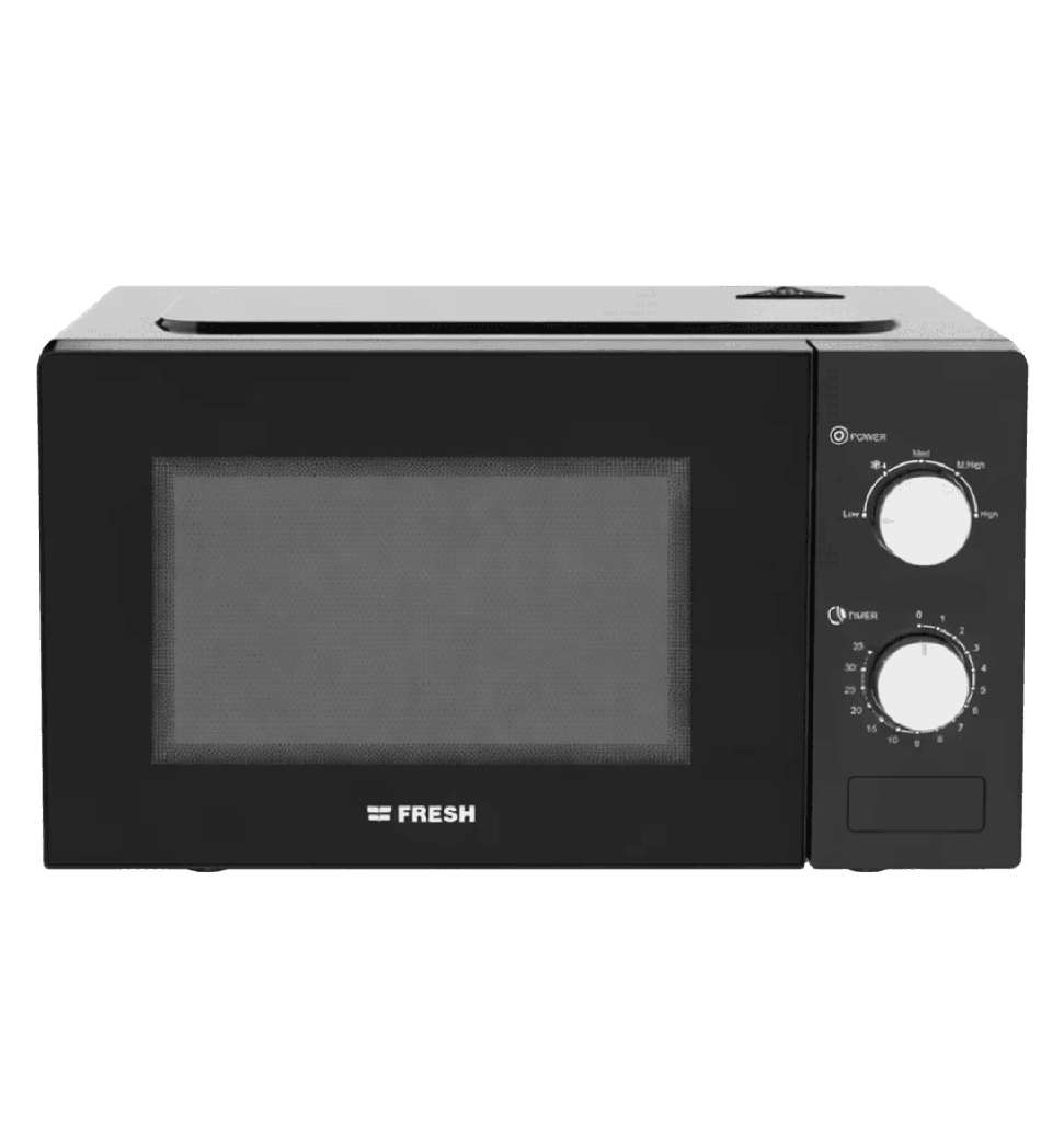 ميكروويف فريش 25 لتر اسود مانوال الجديد FMW-25MCP-BW