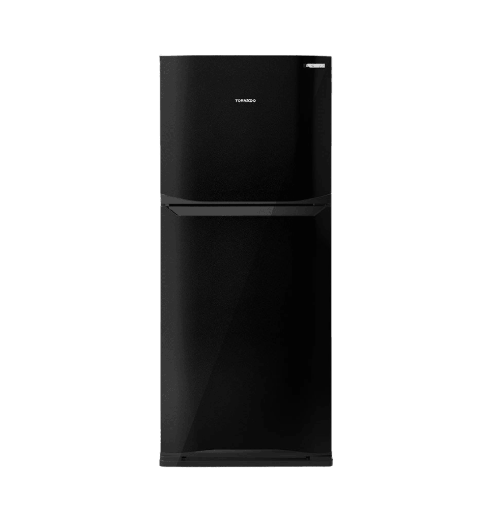 ثلاجه تورنيدو 2 باب 304 لتر انفرتر بلازما اسود RF-33FTV-BK