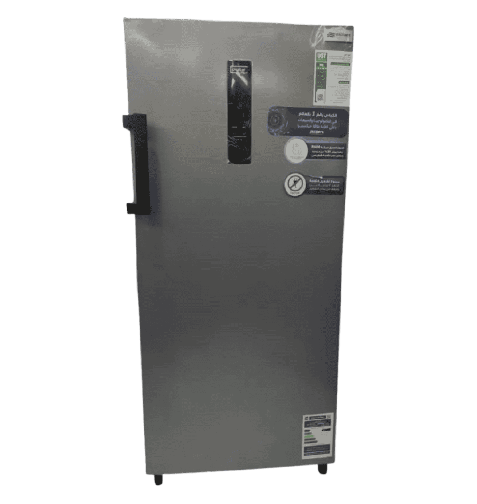 فريزر يونيون اير 5 درج نوفروست ديجيتال سلفر مقبض خارجي متحرك UFN-205LVLVA-DTSM