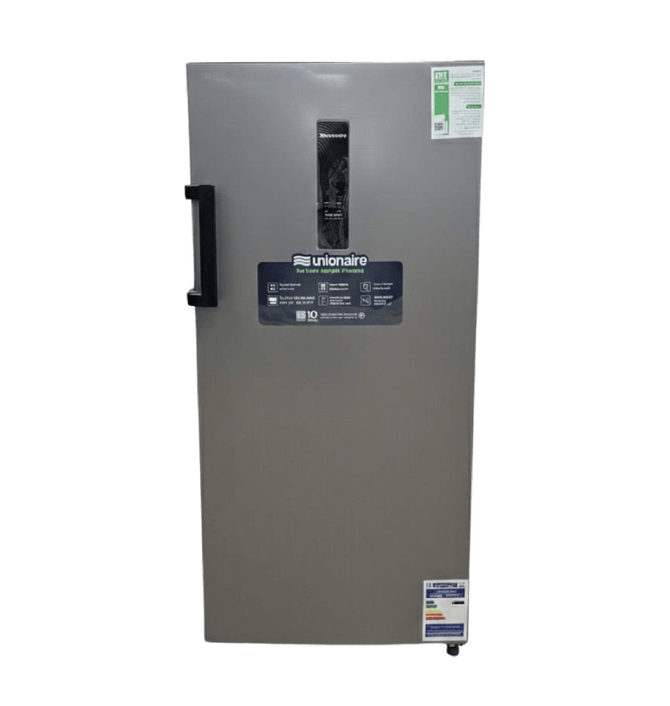 فريزر يونيون اير 6 درج نوفروست ديجيتال ستانلس هير سلفر مقبض متحرك UFN-230LVLGHA-DTSM