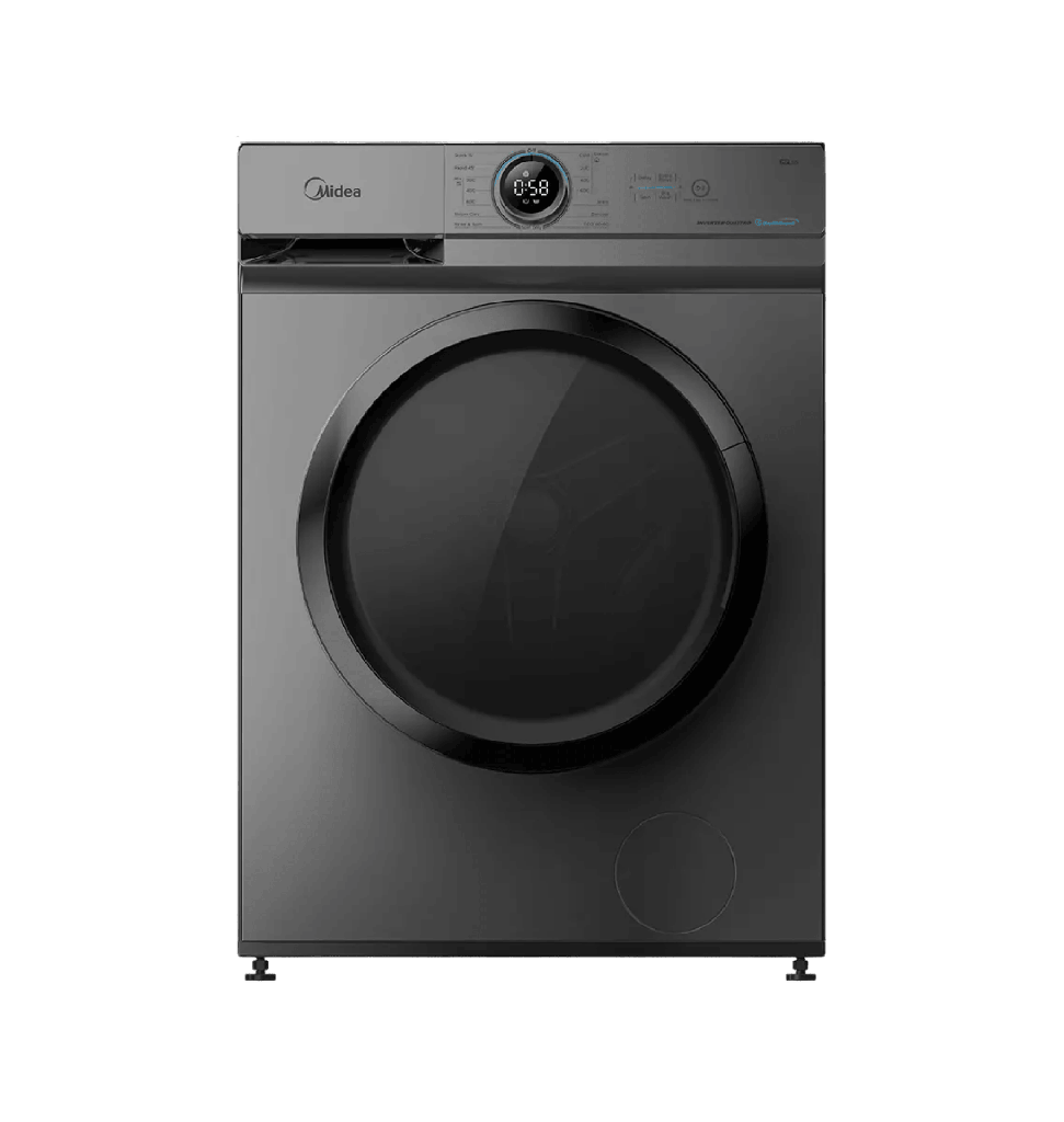 غساله ميديا اتوماتيك 8ك 1400لفه انفرتر سلفر بالبخار /ميديا MF110W80B/TT