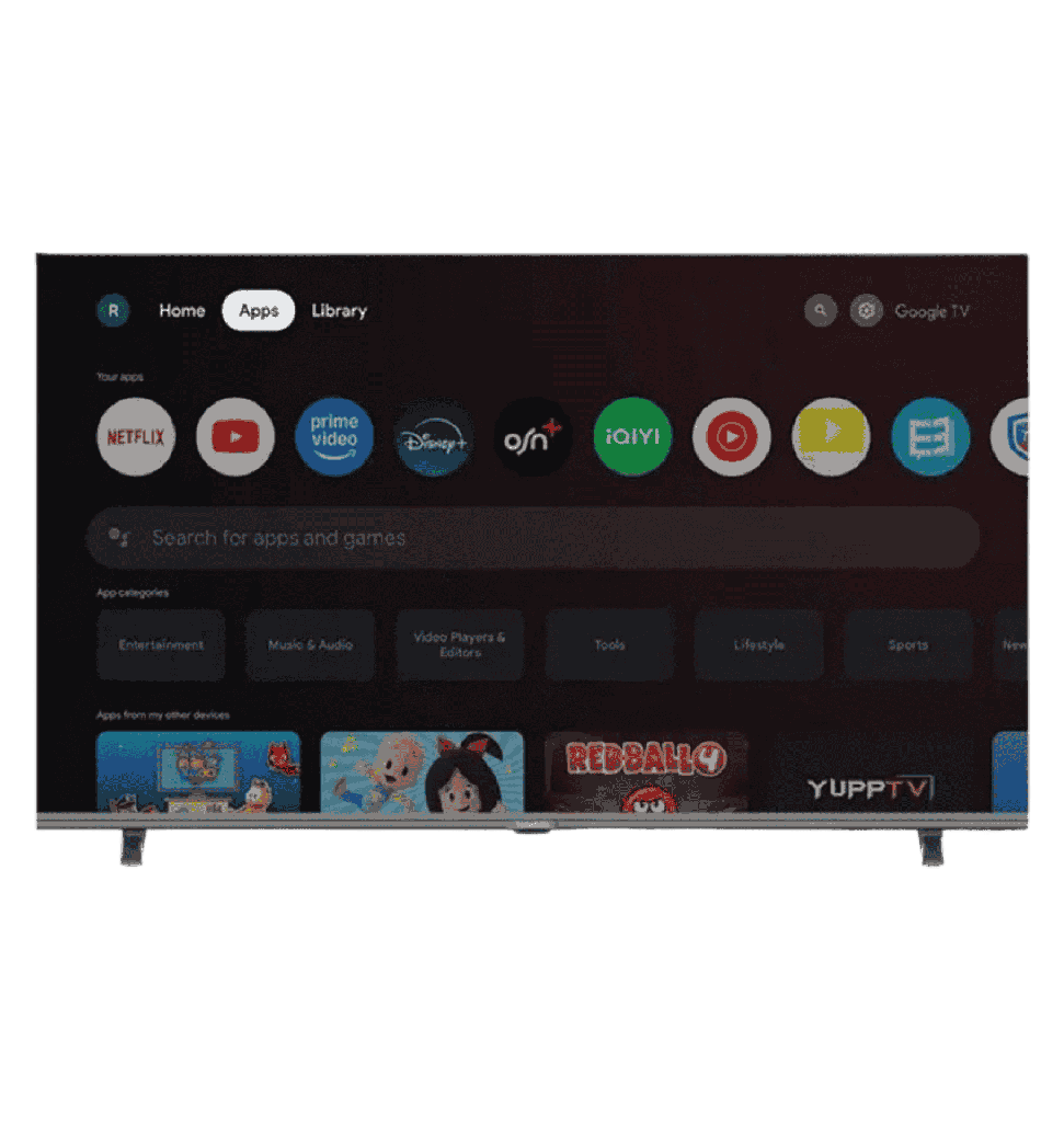 شاشه تورنيدو 43 سمارت جوجل رسيفر داخلي 43EA3300E