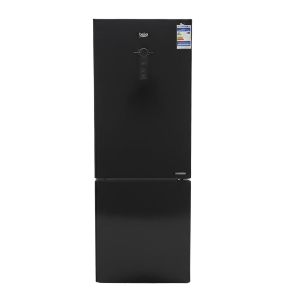 ثلاجه بيكو 490 لتر كومبي ديجيتال زجاج اسود B5RCNE565HXPBGE