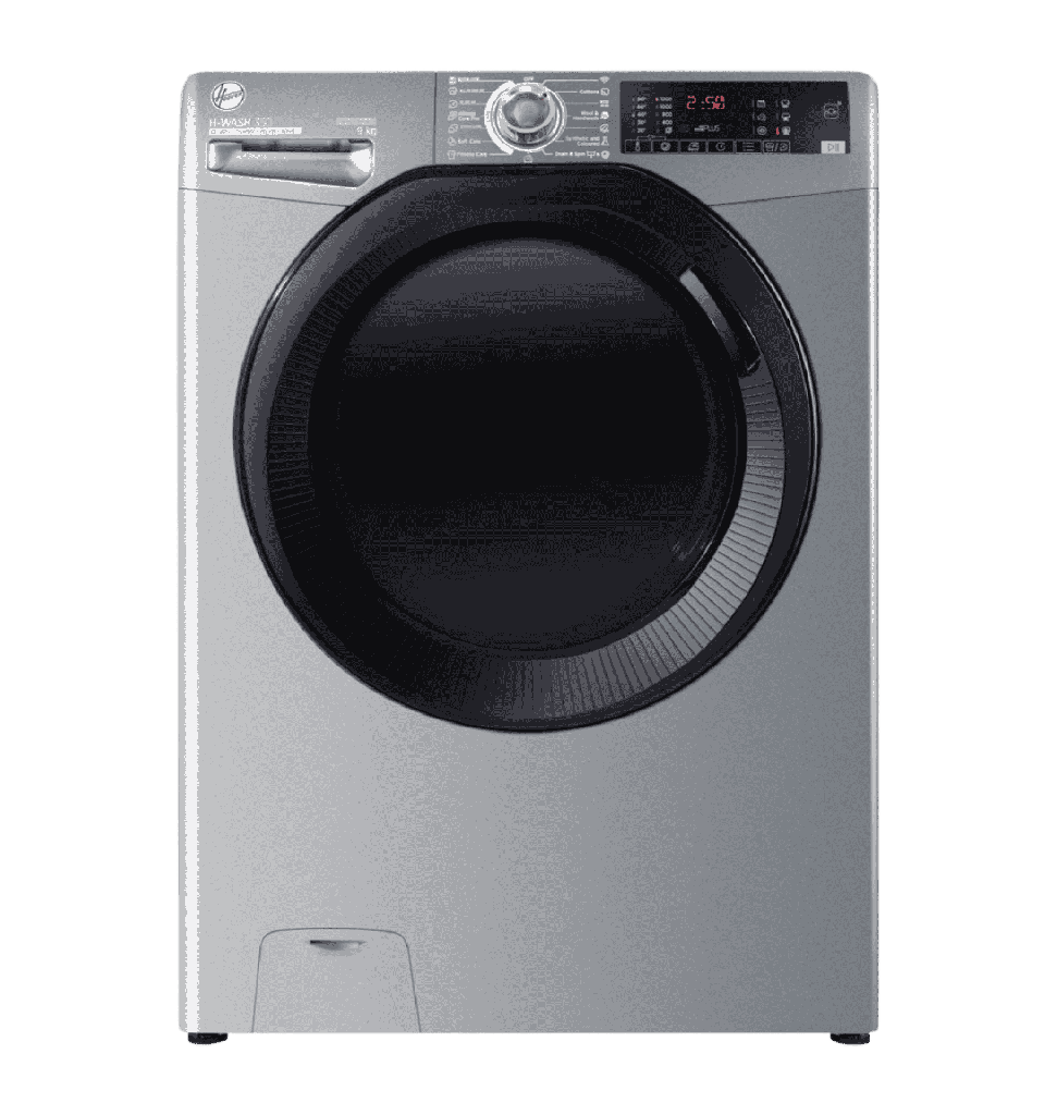 غساله هوفر 9ك 1200لفه سلفر باب اسود wifi بالبخار انفرتر H3WPS294TAMBRELA