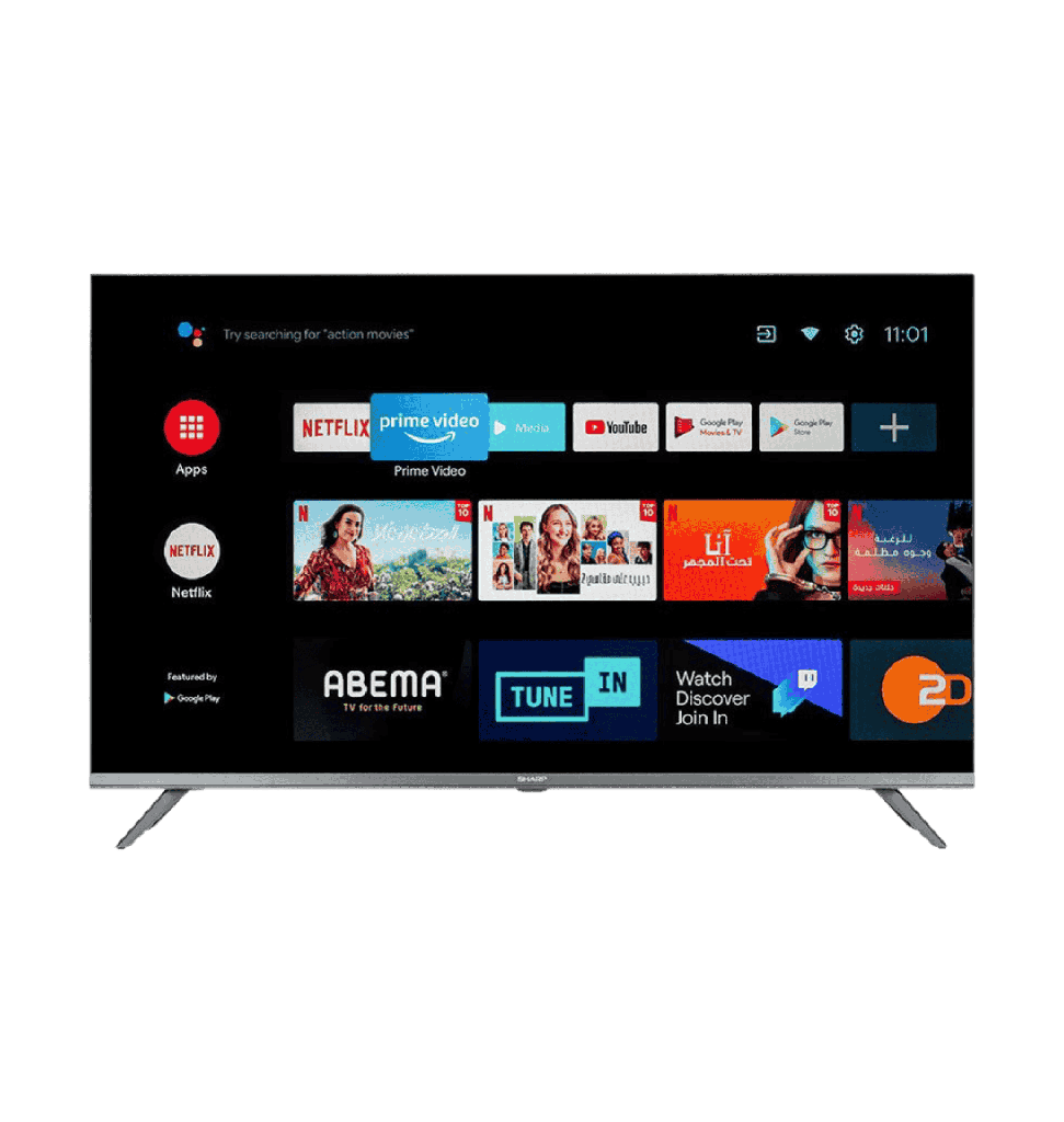 شاشه شارب 43 عاديه 2T-C43DC6EX