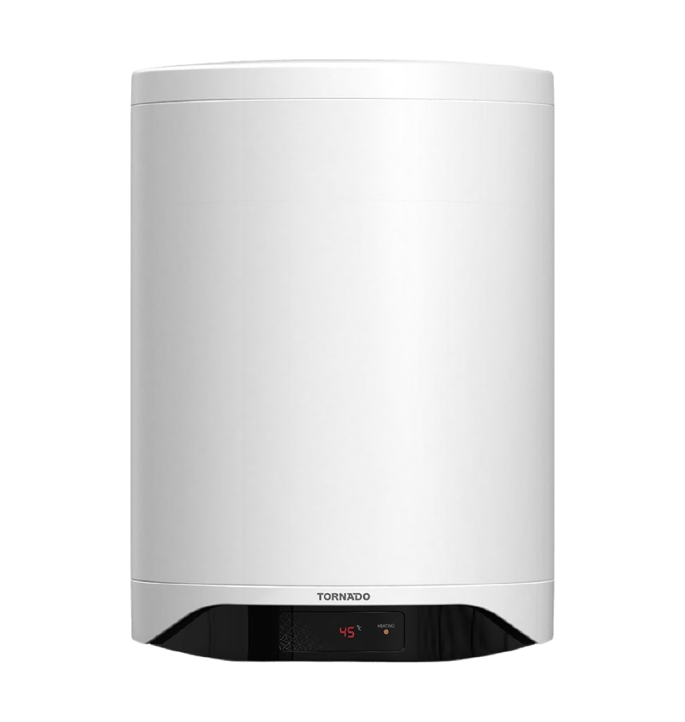 سخان تورنيدو 50 لتر ايناملد ديجيتال سمارت ابيض TEEE-50D1W