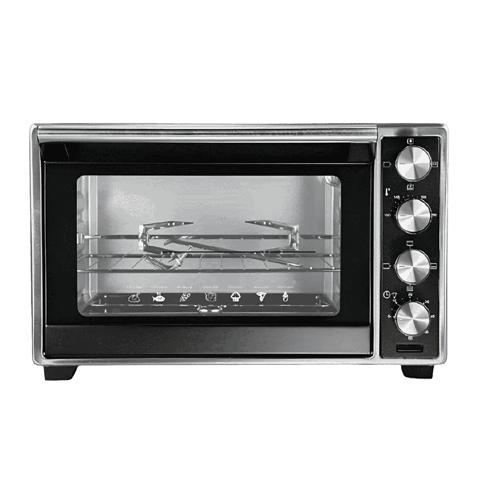 فرن الترا 60 لتر شوايه ومروحه 2000 وات ستانلس UOV60SFE2