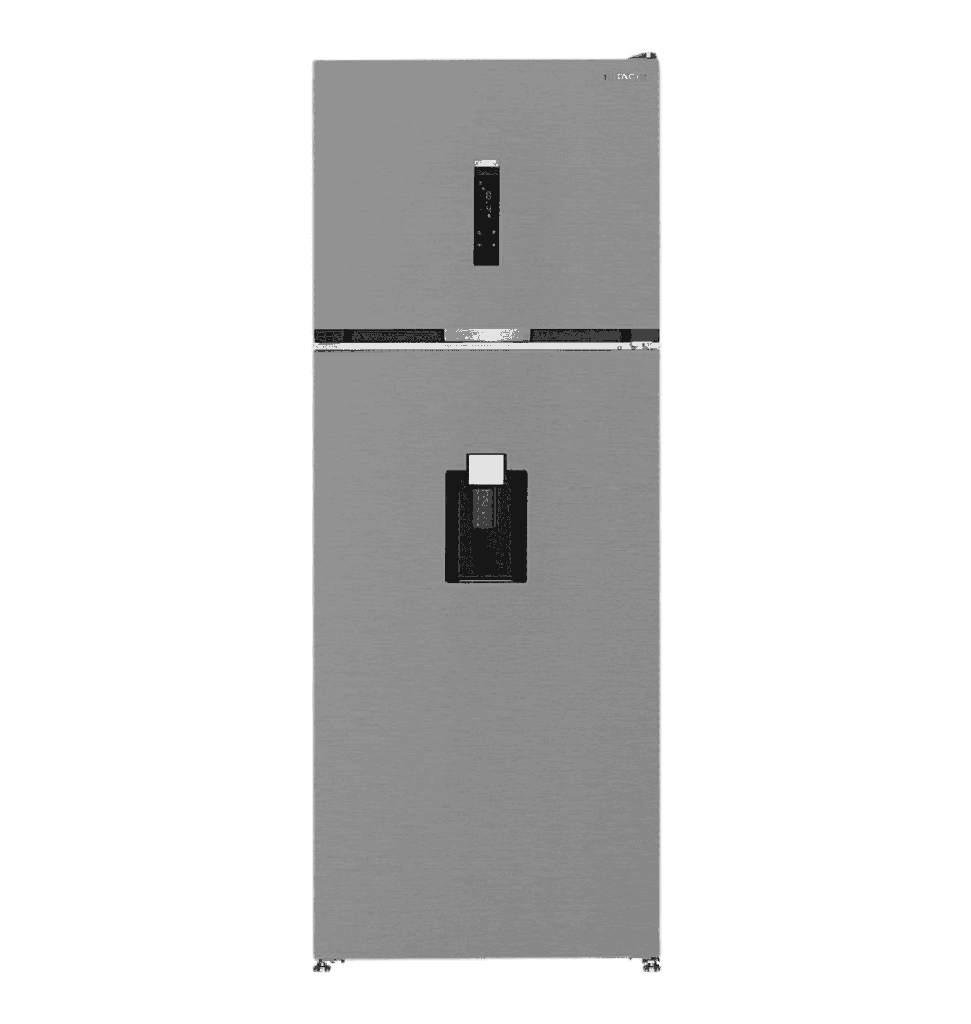 ثلاجه هيتاشي 477 لتر ديجيتال انفرتر بالحنفيه اينوكس R-V506EY2R