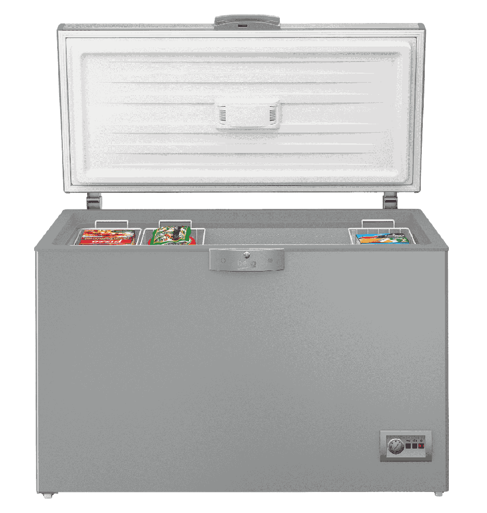 فريزر بيكو افقي 362 لتر فضي HSA40500SEGH