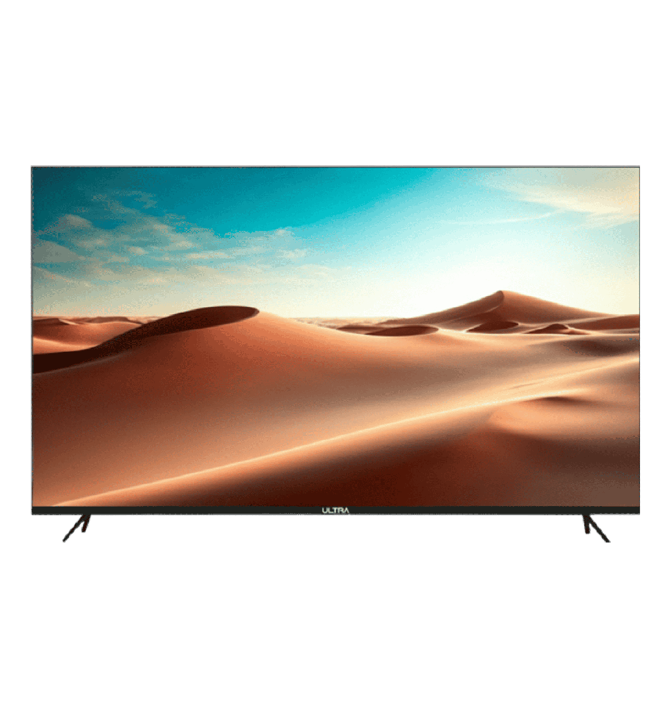 شاشه الترا 60 سمارت اندرويد 4K بدون فريم RF رسيفر داخلي UT60SREL3