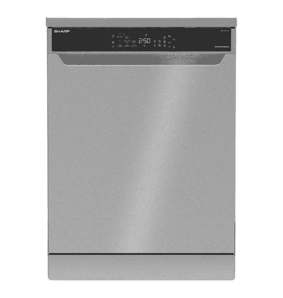 غساله اطباق شارب 15 فرد 8 برنامج سلفر ديجيتال QW-V815A-SS
