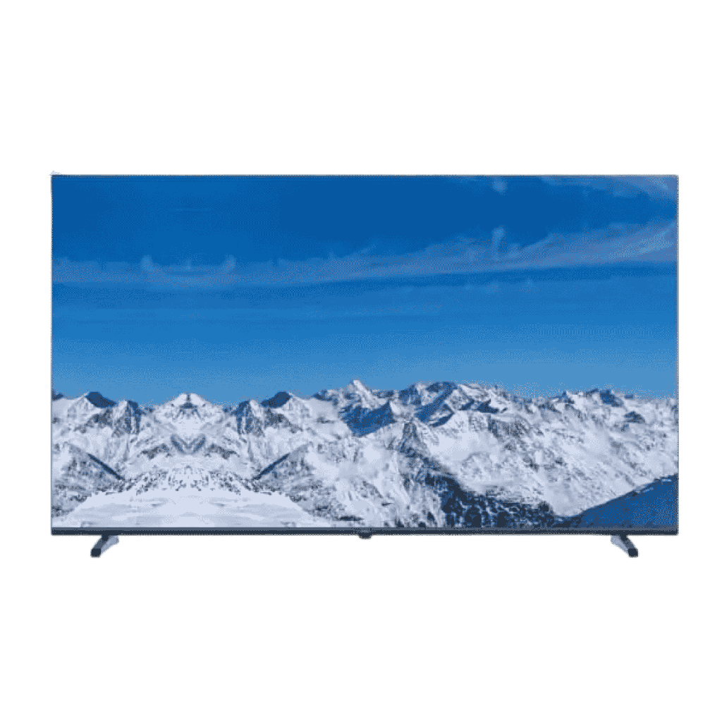 شاشه هاير 55 سمارت 4K رسيفر داخلي بدون فريم تحكم صوتي من الريموت H55K85GUX
