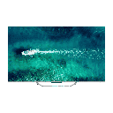 شاشه هاير 65 سمارت 4K كيوليد بدون فريم رسيفر داخلي تحكم صوتي مباشر من الشاشه H65S90EU