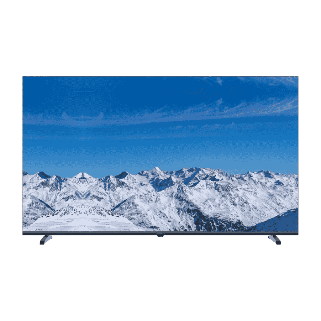 شاشه هاير 50 سمارت 4K رسيفر داخلي بدون فريم تحكم صوتي من الريموت H50K85GUX